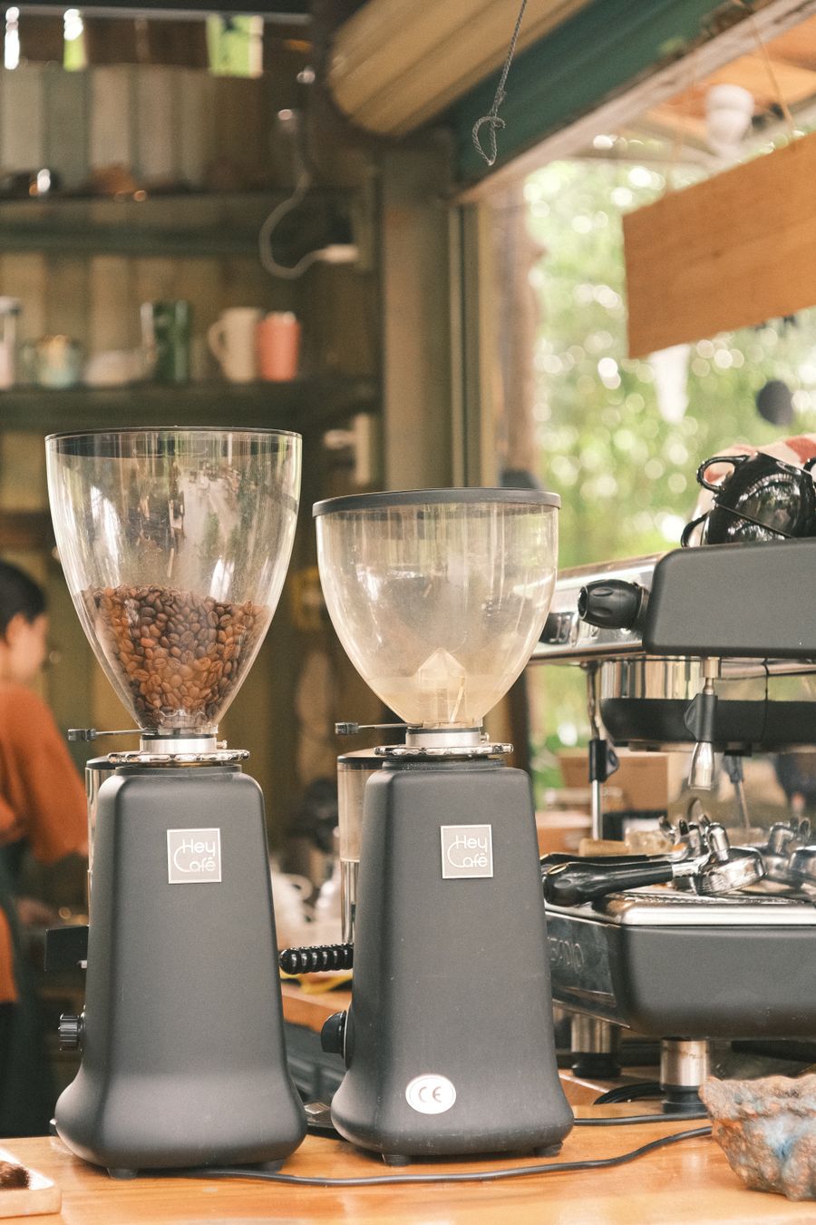 Roasted Colombia Huila coffee beans