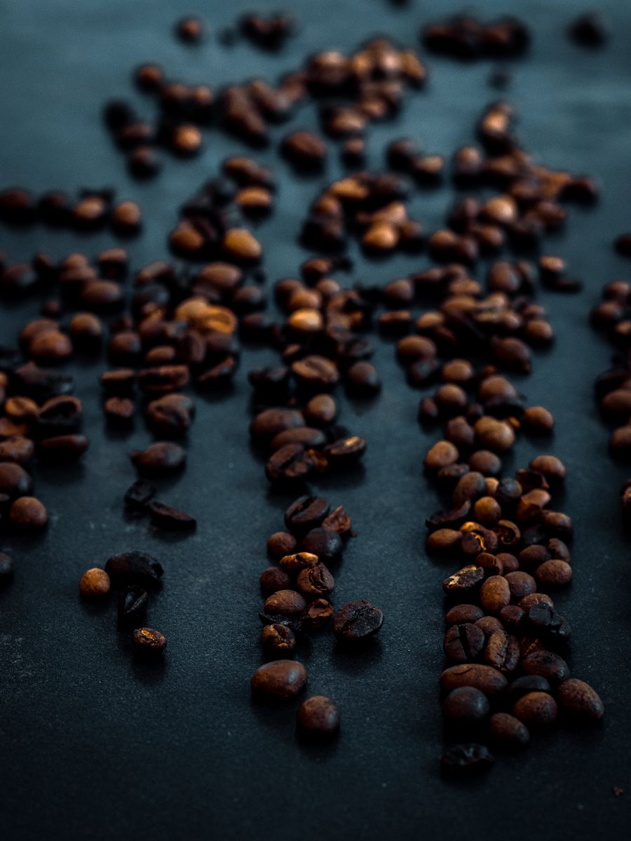 Roasted Ethiopia Yirgacheffe coffee beans
