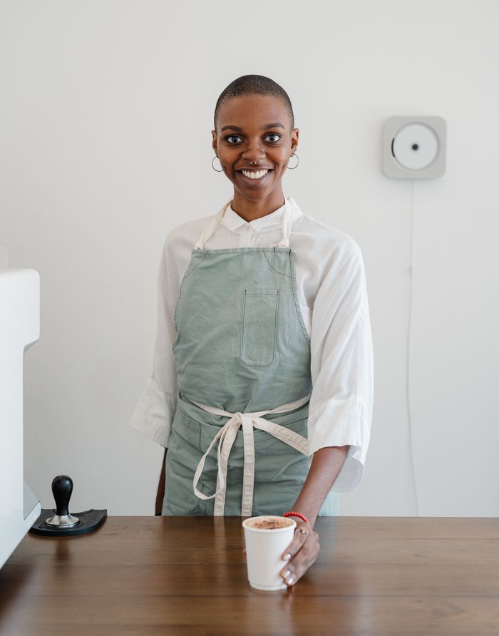 Portrait of the Head Barista at miau coffee